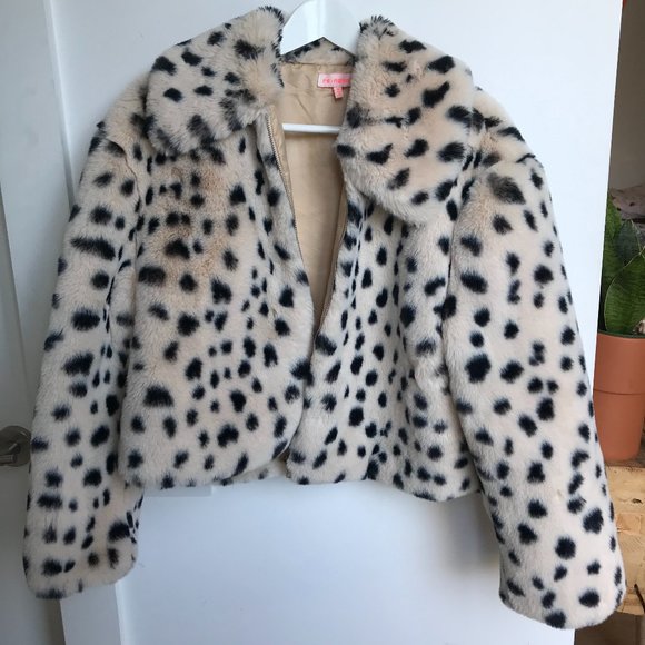 Dolls Kill Jackets & Blazers - DOLLSKILL Cropped Cheetah Jacket